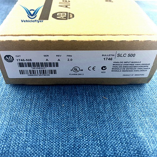 🔥OEM Allen Bradley Factory Sealed 1746-NI8 SER A SLC 500 Analog Input Module US - Picture 3 of 6