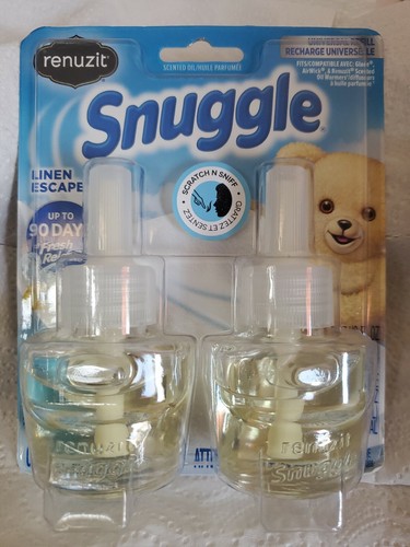Renuzit Snuggle Scented Oil Refill For Plugin Air Fresheners Linen Escape - Picture 2 of 3