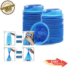 ATDAWN Emesis Bag, Disposable Vomit Bags, Aircraft  Car Sickness Bag, 50 Pack