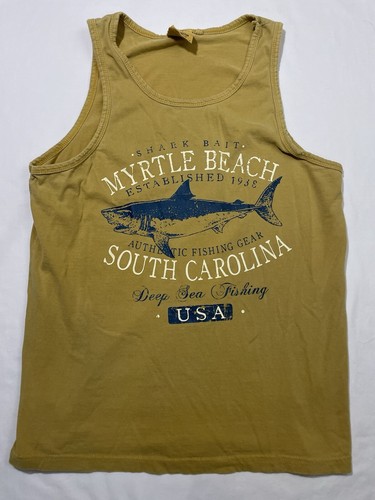 Débardeur (Tank Top) Myrtle Beach 2001 Rally Bike Week - Taille L Gris Chiné - Occasion Très Bon État