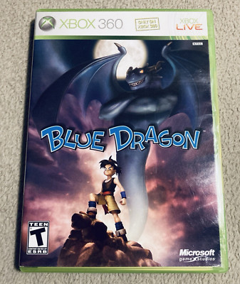 Blue Dragon (Microsoft Xbox 360, 2007) Complete w/ 3 Discs & Manual