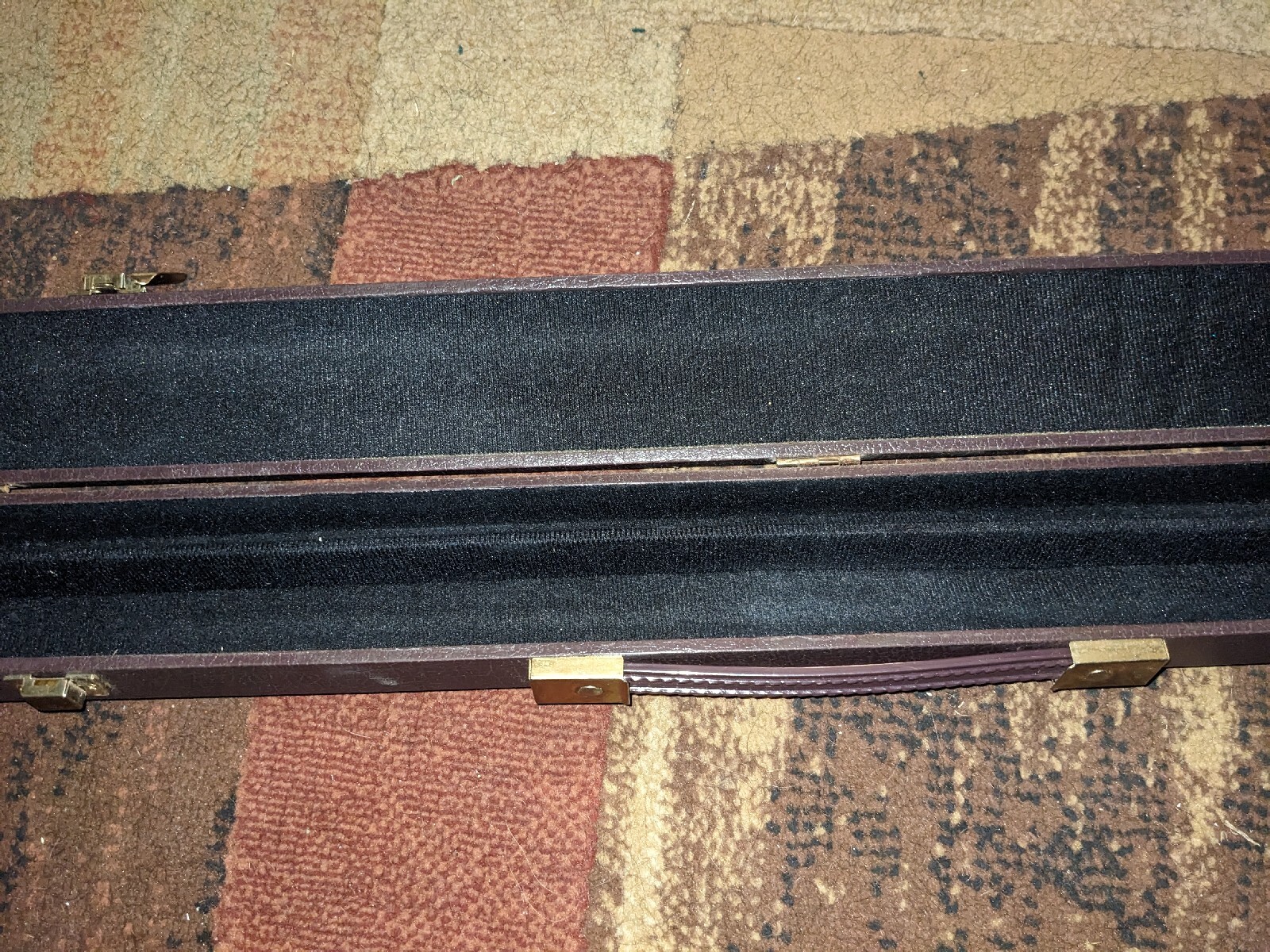 VINTAGE WOODEN BILLIARDS POOL CUE CASE eBay
