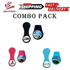 Silicone Golf Hat Clip Ball Marker Holder with Strong Magnetic