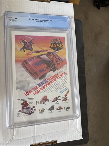 G.I. Joe A Real American Hero #46 1986 CGC 9.8 Larry Hama Mike Zeck Graded - Picture 5 of 5