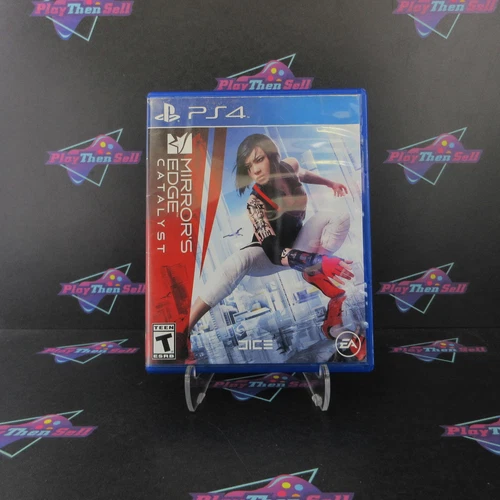Mirrors Edge Catalyst PS4 PlayStation 4 AD Complete CIB - (See Pics)