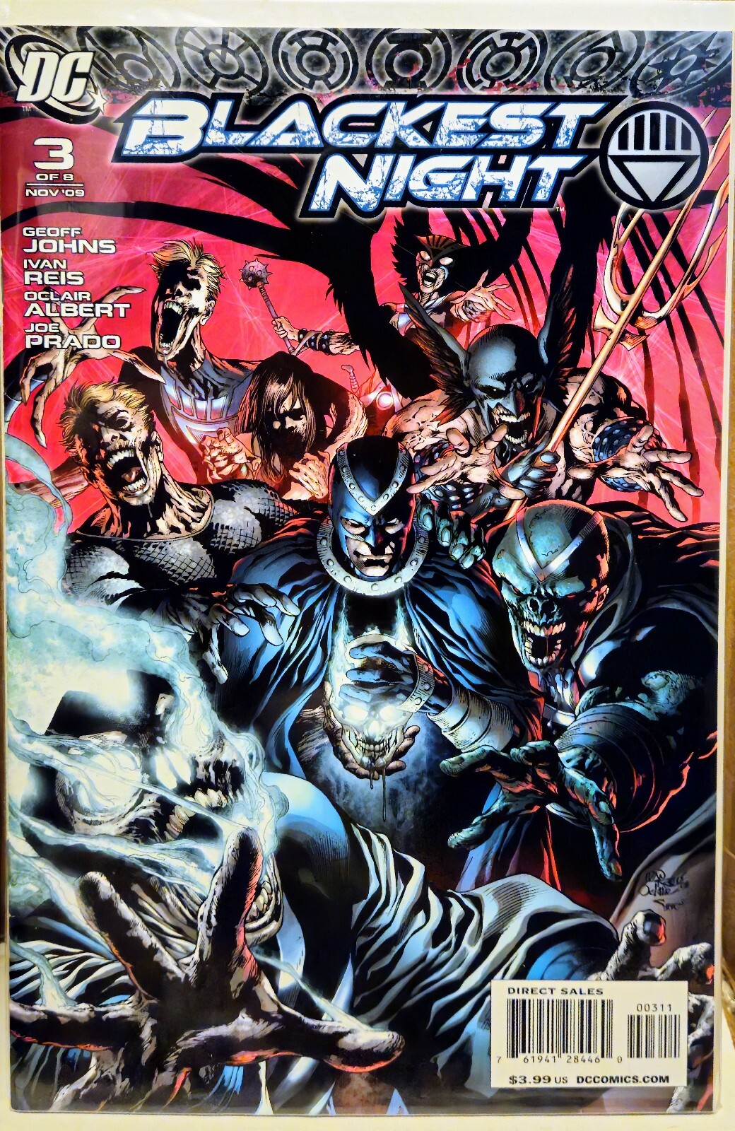 BLACKEST NIGHT SET OF 8 BOOKS DC COMICS 2009 | eBay