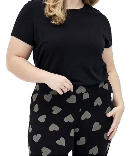 BNWT TORRID PLUS SIZE 2 (18/20) HEART VALENTINE PREMIUM LEGGINGS COTTON SPANDEX - Picture 4 of 10