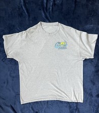 CHASES ON THE BEACH logo 100% cotton  T-shirt by Grey short sleeve XL no Tag