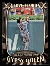 2016 Topps Gypsy Queen Glove Stories Juan Perez GS-4 San Francisco Giants