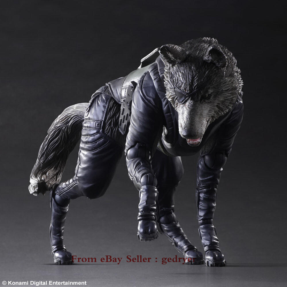 SQUARE ENIX PLAY ARTS Metal Gear Solid 5 Phantom Pain D-DOG Action