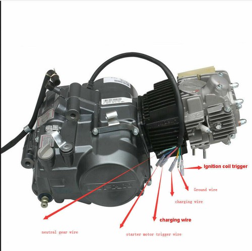140CC Racing Complete Manual Engine Motor Kit Pit Dirt Bike Apollo CRF50 150cc - Picture 5 of 7