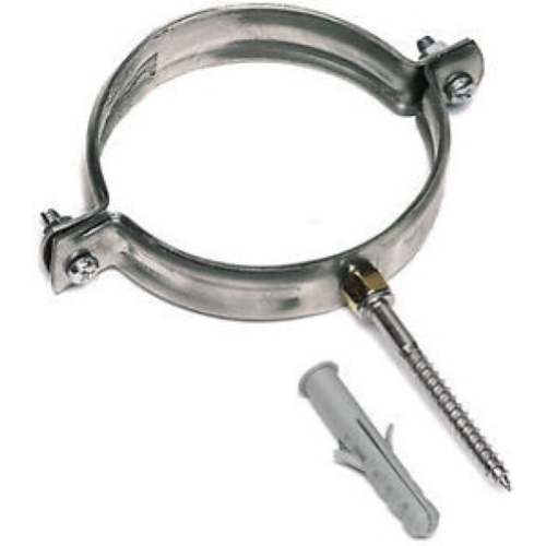 Collar Ducto de Acero Inoxidable Completo Tornillos Espiga Ø 25CM 250MM - Imagen 1 de 2