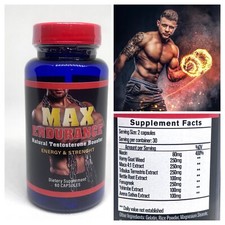 2PACK Male Enhancement Pill,Boost Testosterone,Endurance Boost Sex Drive Stamina