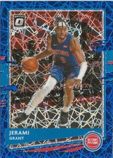2020-21 Panini Donruss Optic Jerami Grant Blue Prizm SP Portland Trail Blazers