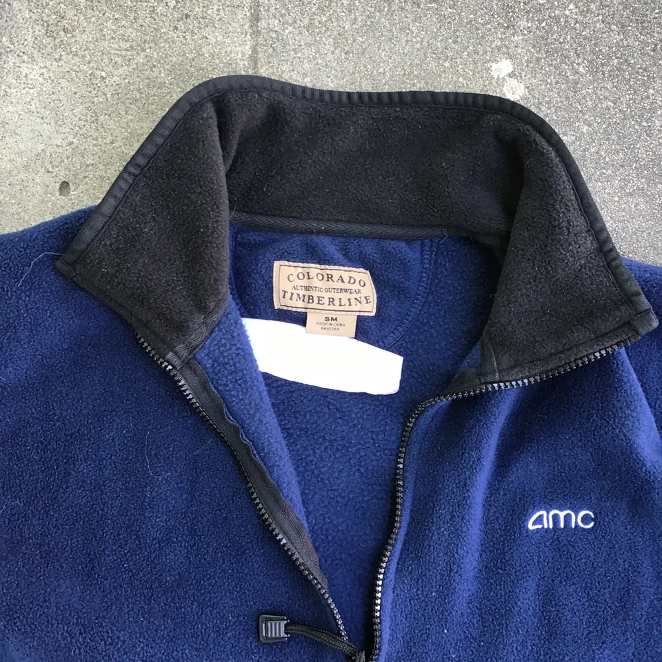 Timberline Colorado AMC Film Crew polar cremallera azul pequeño Foto 4 de 4