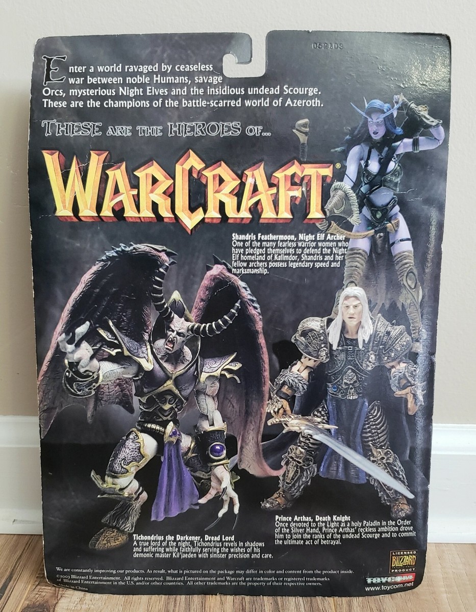 WARCRAFT SERIES ONE プリンスアーサス　デスナイト Warcraft Series 1 Shandris Feathermoon Night Elf Archer