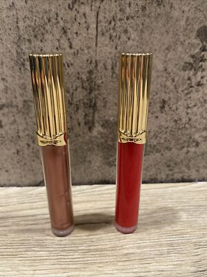 Estee Lauter Pure Color Envy Lip Gloss Flash Fire & Tender Trap