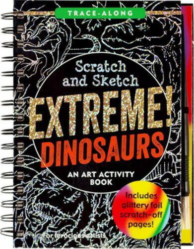 Scratch & Sketch Extreme Dinosaurs by Not Available (2022, Spiral) - Foto 1 di 1