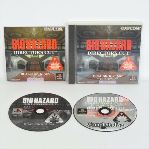 BIOHAZARD Directors Cut Dual Shock Ver Resident Evil PS1 Playstation ccc p1 - Picture 1 of 2