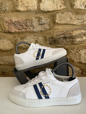 axel arigato dunk sneaker white leather