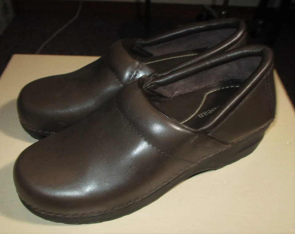 L.L. Коричневые кожаные женские туфли BEAN размер 6 М - Изображение 4 из 4