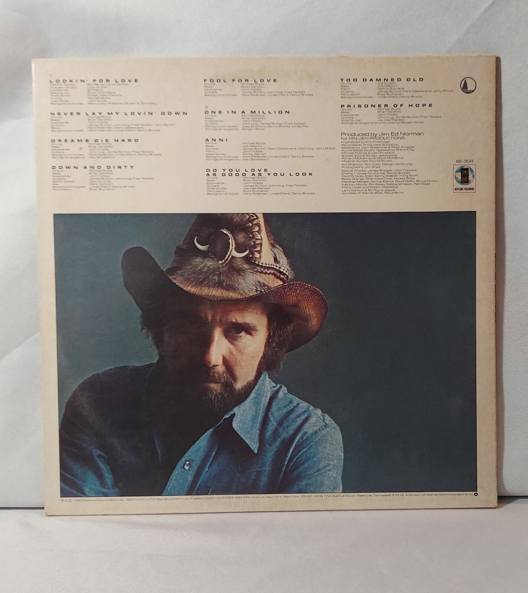 Johnny Lee - Lookin' For Love 1980 USA Original LP Vintage Vinyl