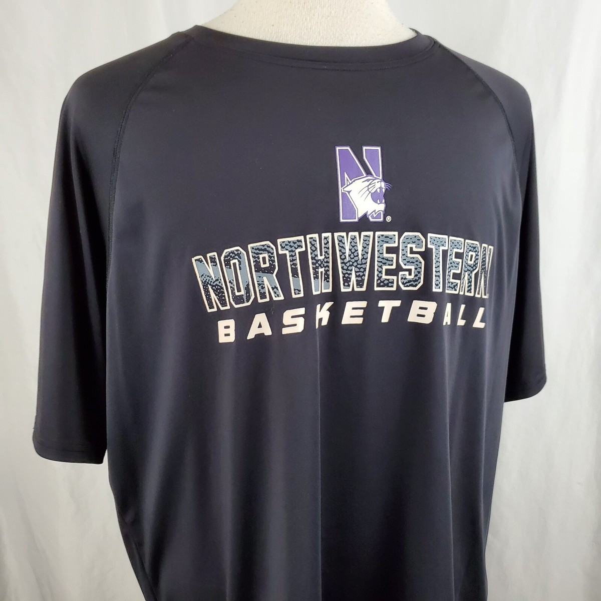 Champion Northwestern Basketball Shirt Mens XXL Dry Fit Micro Fiber, Crew  Neck