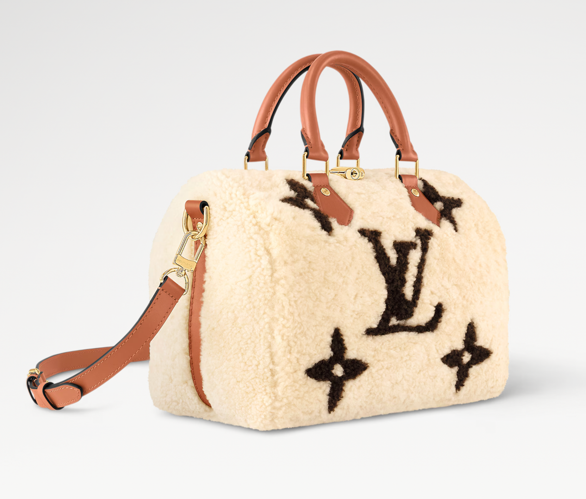 New LOUIS VUITTON Ski Speedy 25 Bandoulière Crossbody Bag M23468