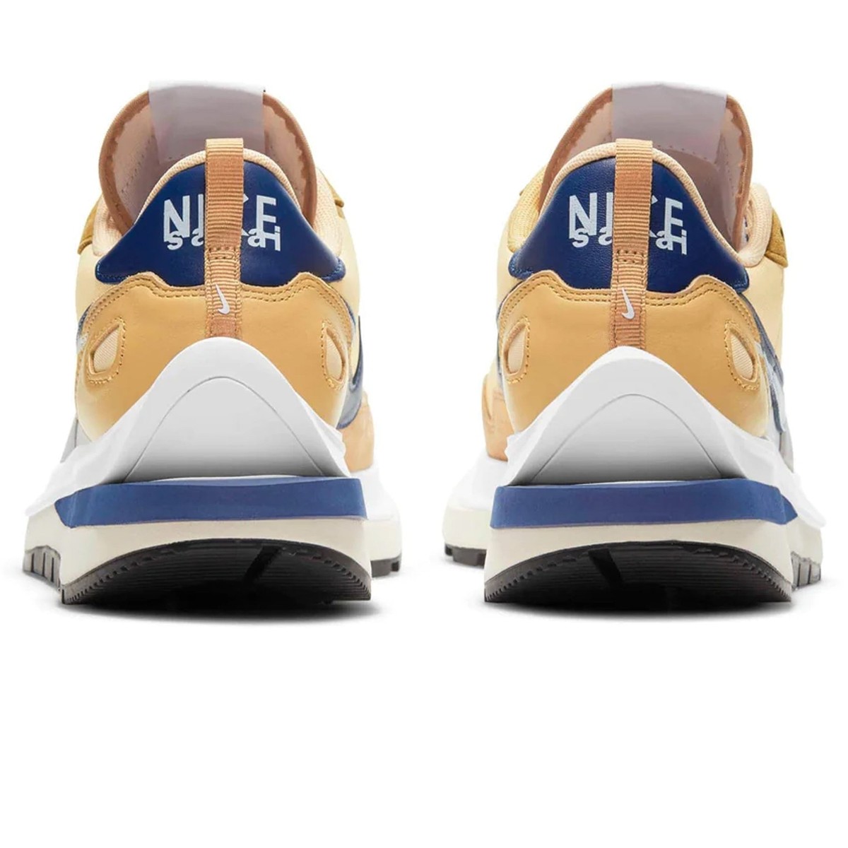 靴 Sacai Nike Vapor Waffle Sesame Blue Void Nike Vaporwaffle sacai Sesame Blue Void Men's - DD1875-200 - US