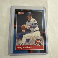 Greg Maddux 1988 Leaf #539