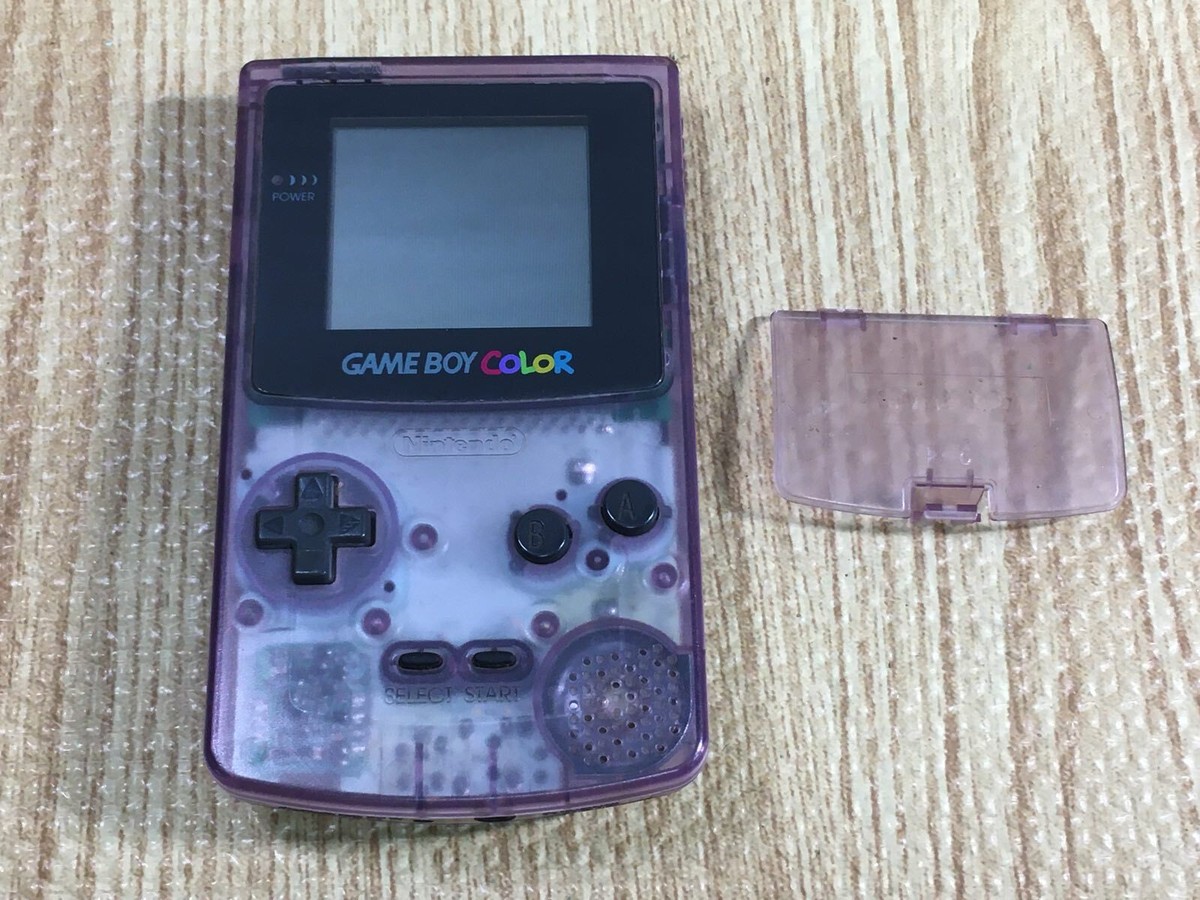 【廃盤】【セル版】ラッキー('17米) LG1763 Plz Read Item Condi GameBoy Color Clear Purple Game