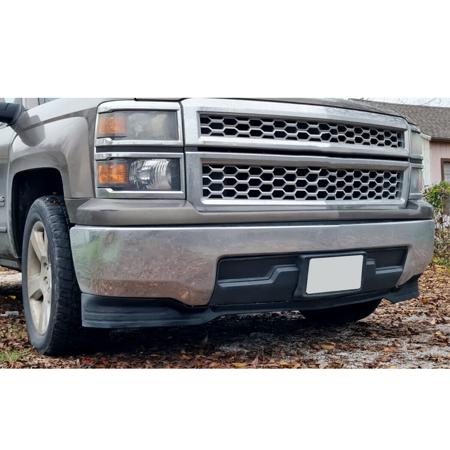 Front Lower Valance Textured For 2014-2015 Chevrolet Silverado 