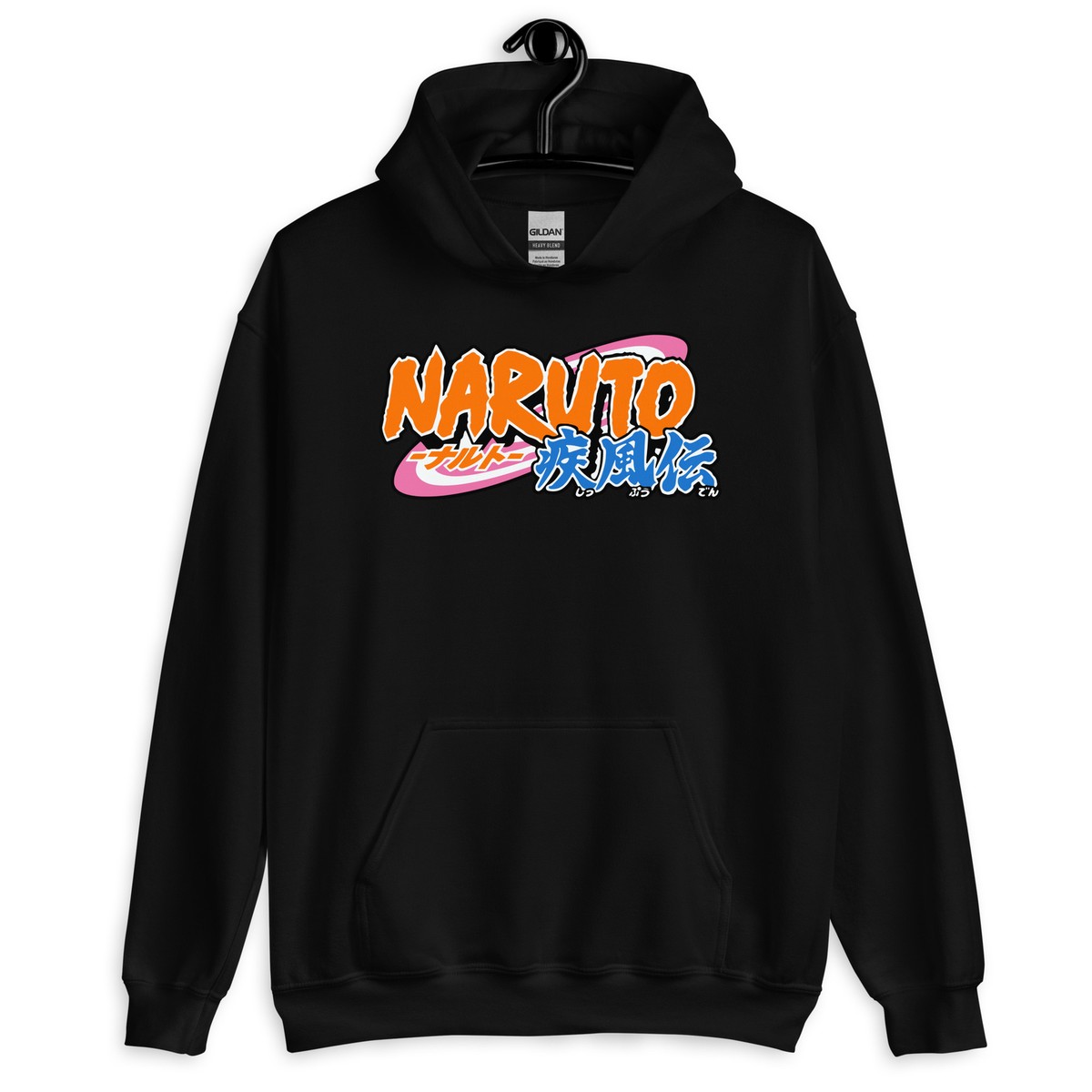 Naruto Shippuden Jiraiya Embroidered Hoodie Naruto Rasengan