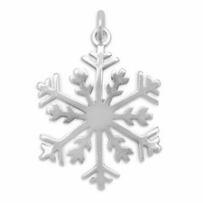 Sterling Silver Snowflake Pendant