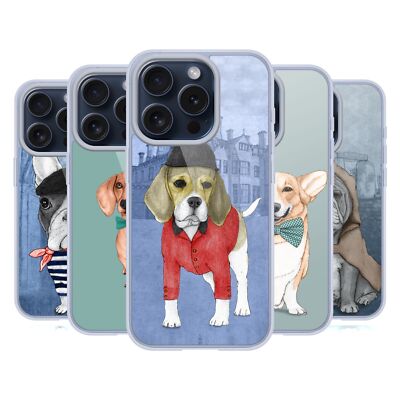 OFFICIAL BARRUF DOGS GEL CASE COMPATIBLE WITH APPLE iPHONE PHONES & MAGSAFE