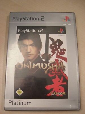 Onimusha Warlords PS2 Platinum CAPCOM 2002 PAL USK ab 16 Jahre EAN 5055060980033