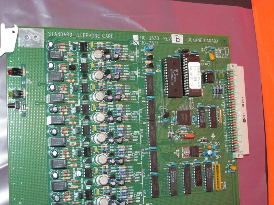 DUKANE 110-3531 STANDARD TELEPHONE CARD 110-3531B - Image 2 of 4