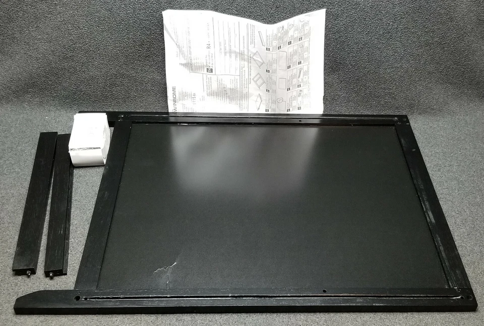 Mesa auxiliar Winsome Henry 18,9" W x 14,96" D, negra (20115) Foto 2 de 4