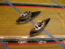 1932-33 Packard Parking Light Bucket Base. Reproduction. Pair