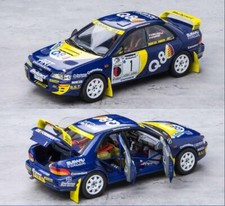 SunStar 1:18 Subaru Impreza WRC 1998 1 Piancavallo Diecast Model Car Toys Gifts