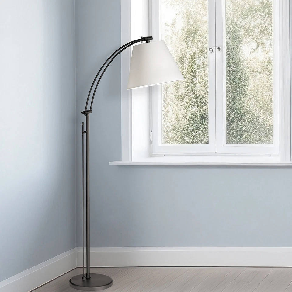 Dainolite DM2578-F Felix 61" Tall Arc Floor Lamp - Brass - Image 2 of 4
