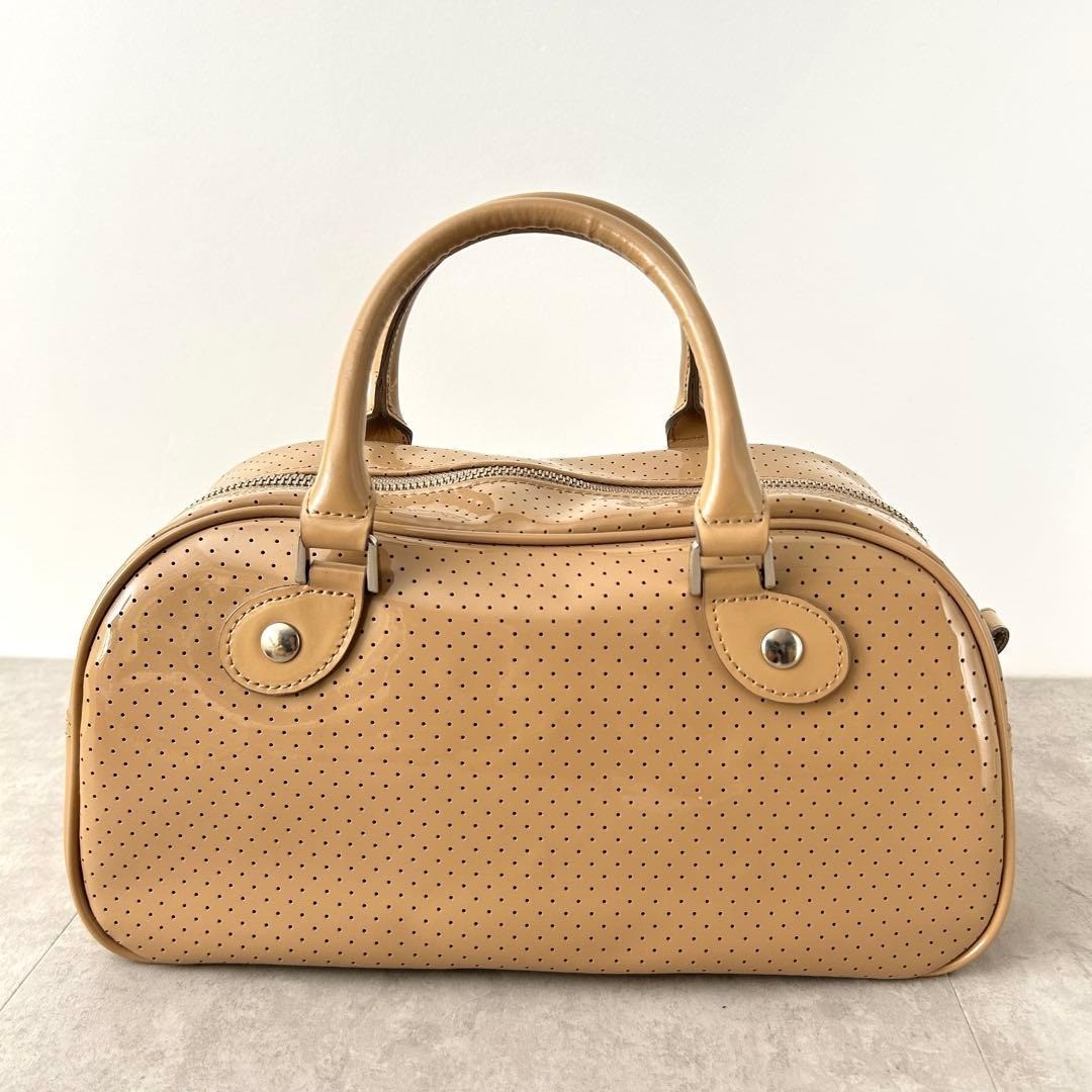 Samantha Thavasa Nicky Hilton Mini Boston Bag Beige | eBay
