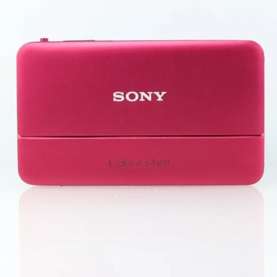 Sony Cyber-shot DSC-TX55 Digital Camera Red 5x Optical Zoom 16.2 MP AF Lock