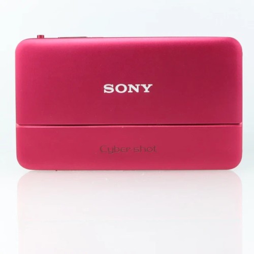 Sony Cyber-shot DSC-TX55 Digital Camera Red 5x Optical Zoom 16.2 MP AF Lock