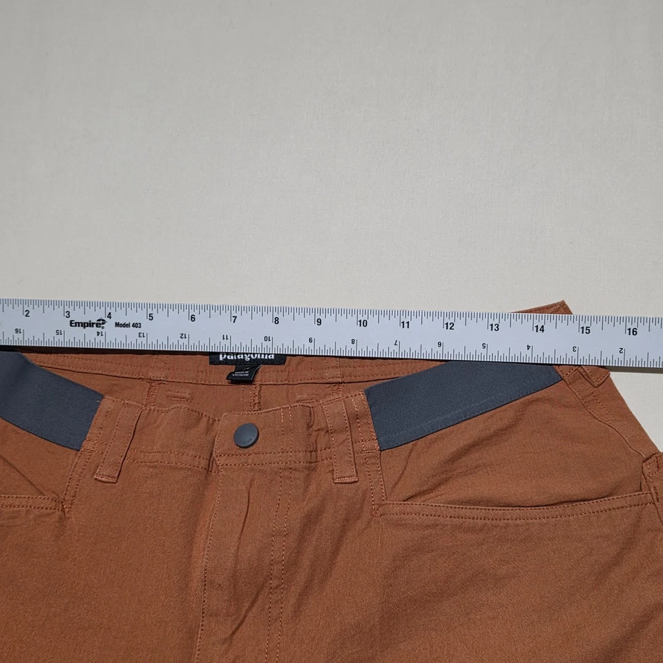 Pantalones Cortos Patagonia Venga Rock Hombres Talla 34 Marrón 8” Entrepierna Senderismo Trail Foto 4 de 4