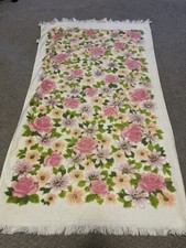 Vintage Springmaid Floral Bath Towel