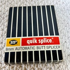 Quik Splice 8mm Automatic Butt Splicer HPI Box Instructions NOS VTG Stock No 200