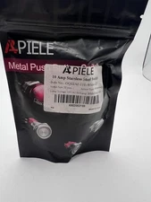 Apiele 10 Amp 22mm Latching Push Button Switch 12v Angel Eye Led Waterproof Alum