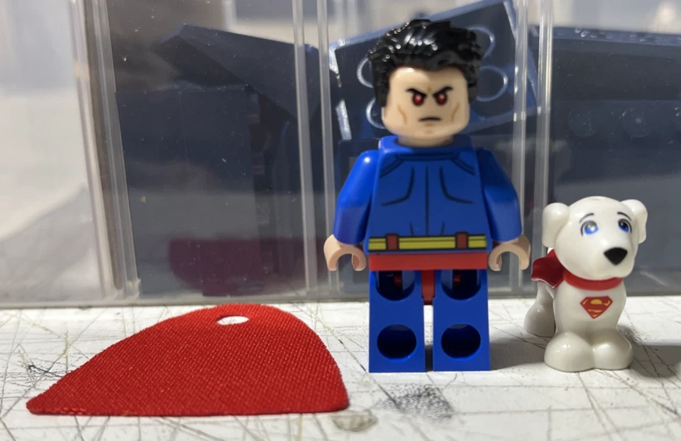 NEW LEGO Super Heroes DC Superman Minifigure + Krypto Superman to the Rescue - Image 2 of 2