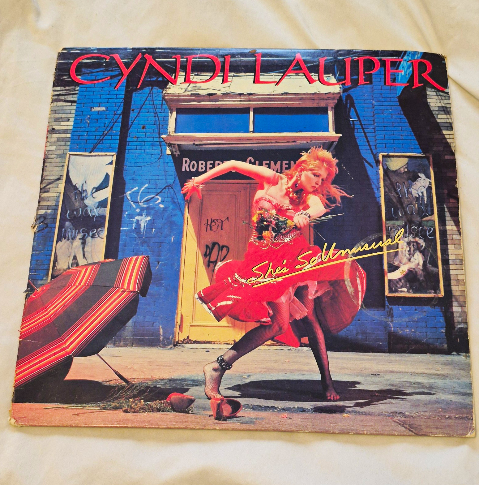 Cyndi Lauper She's So Unusual LP Vinyl Record 1983 Portrait FR 38930 33 RPM